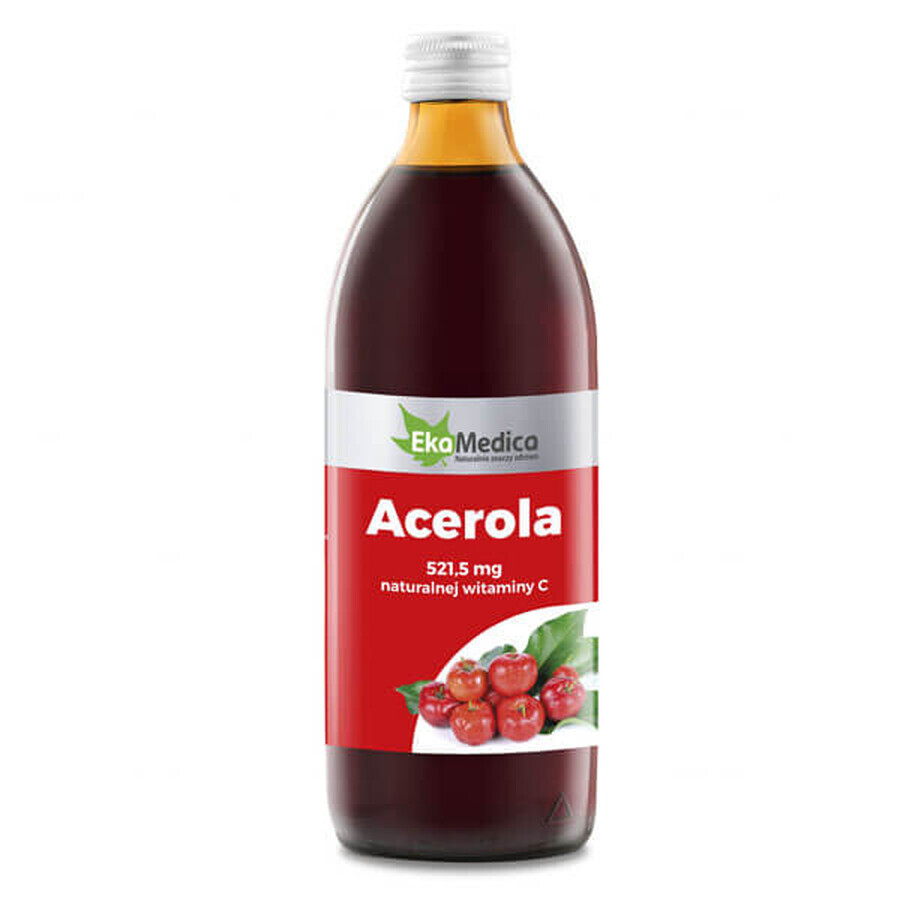 EkaMedica Acerola, zumo, 500 ml