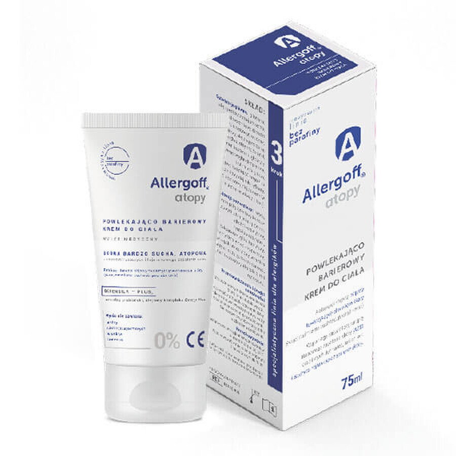 Allergoff Atopy, body cream with protective layer, 75 ml