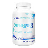 Allnutrition Omega 3, aceite de pescado 1000 mg, 90 cápsulas