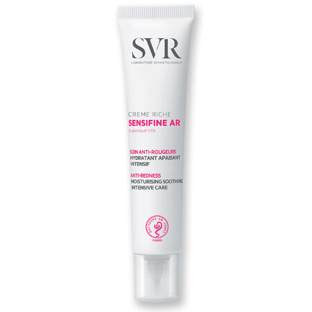 SVR Sensifine AR, crema vascular termorreguladora para la piel, rica, 40 ml