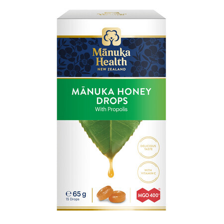 Miel de Manuka MGO 400+ y Propóleo, 65 g, Manuka Health