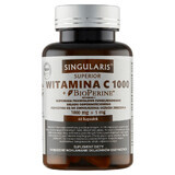 Singularis Vitamina C Superior 1000 + Bioperine, 60 cápsulas