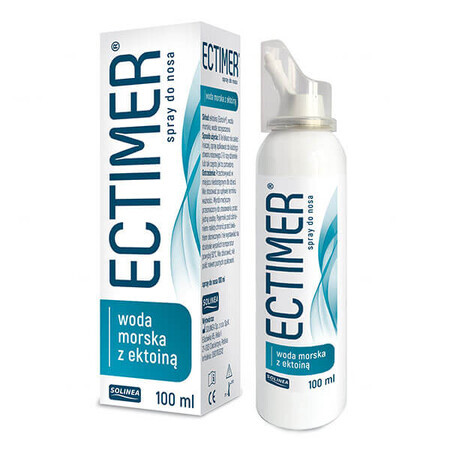 Ectimer, spray nasal con agua de mar y ectoína, 100 ml