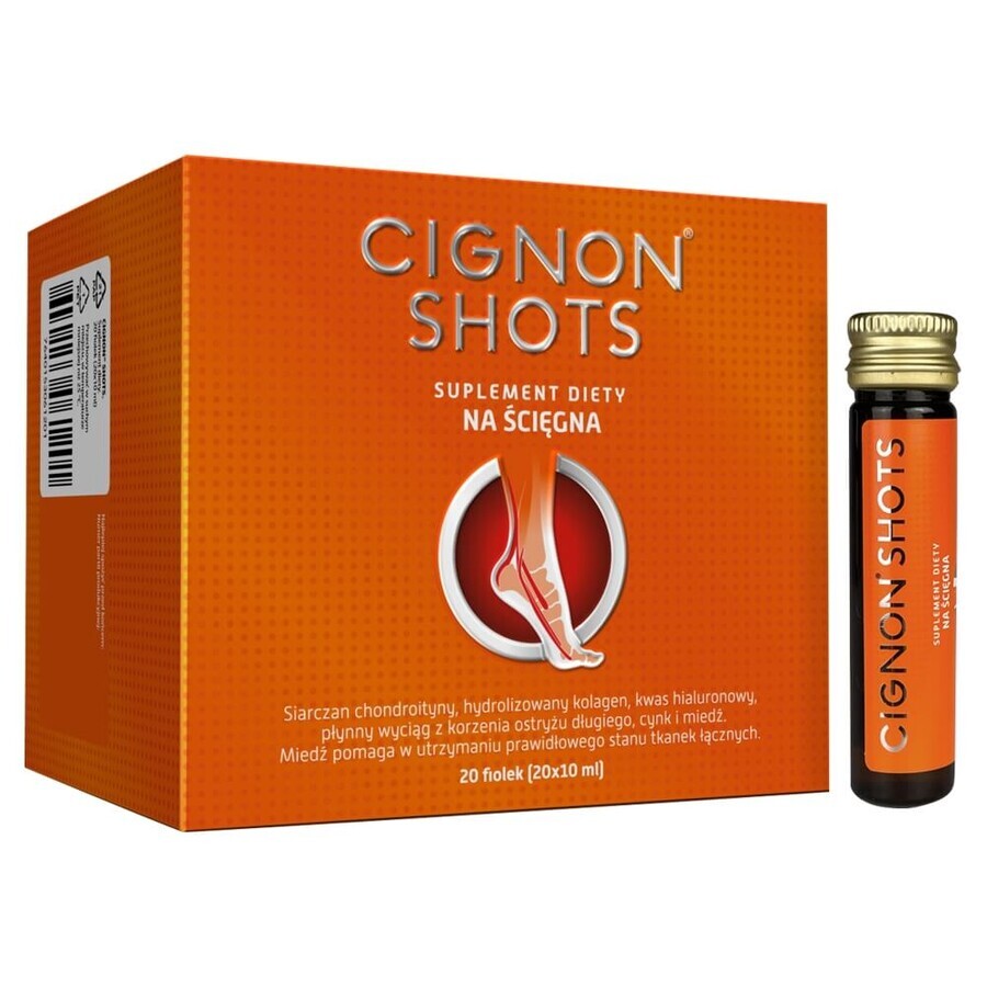 Valentis Cignon Shots, 10 ml x 20 bottles