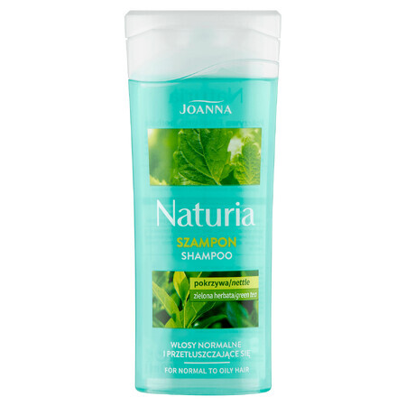 Joanna Naturia, haarshampoo met brandnetel en groene thee, 100 ml