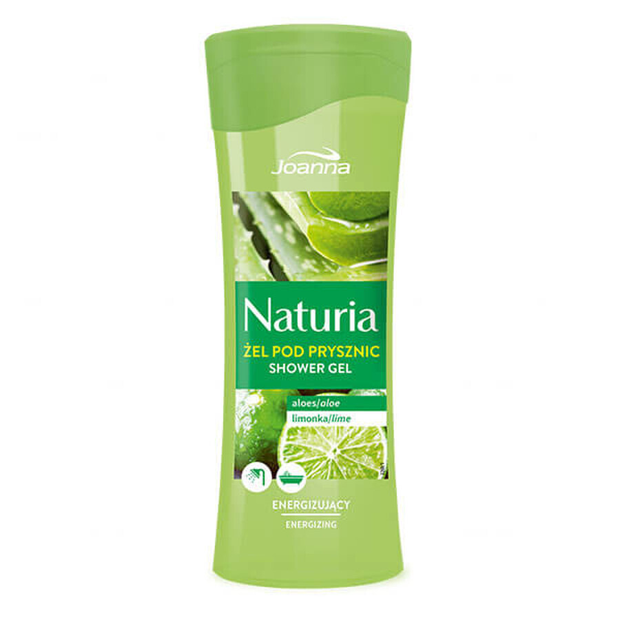 Joanna Naturia, gel de ducha, aloe y lima, 300 ml