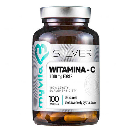 MyVita Silver Vitamina-C 1000 mg Forte, 100 cápsulas