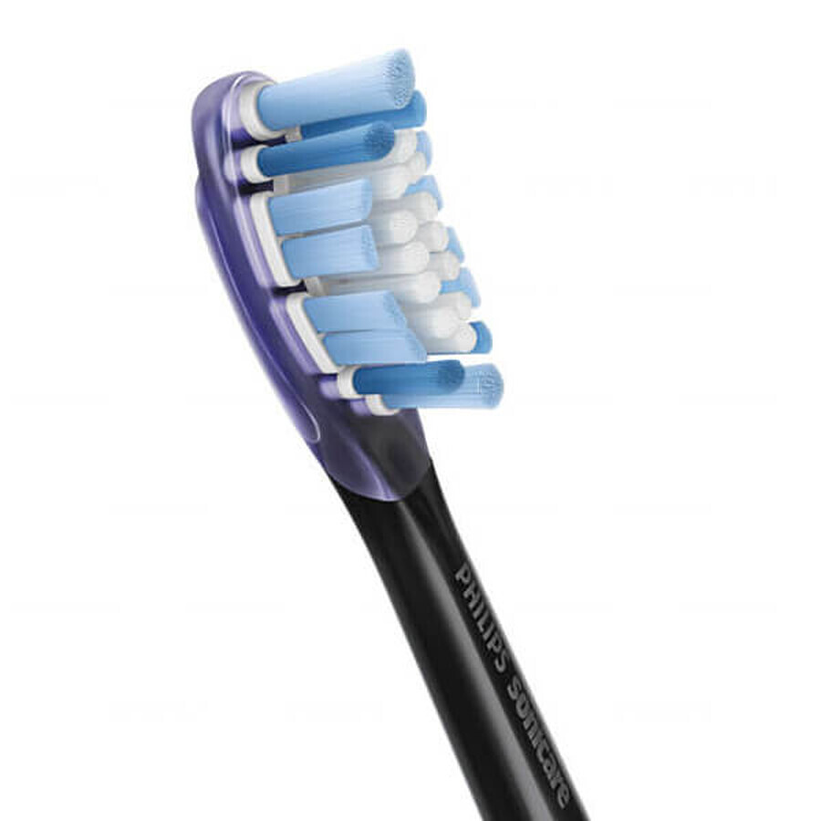 Philips, puntas de repuesto para el cepillo dental sónico Sonicare G3 Premium Gum Care Negro, HX9052/33, 2 piezas