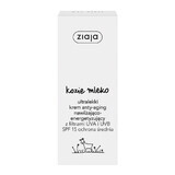 Ziaja Latte di capra, crema ultraleggera anti-età, idratante ed energizzante, SPF 15, 50 ml