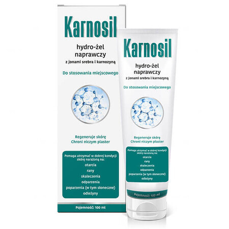 Karnosil gel hidrorreparador, con iones de plata y carnosina, 100 ml