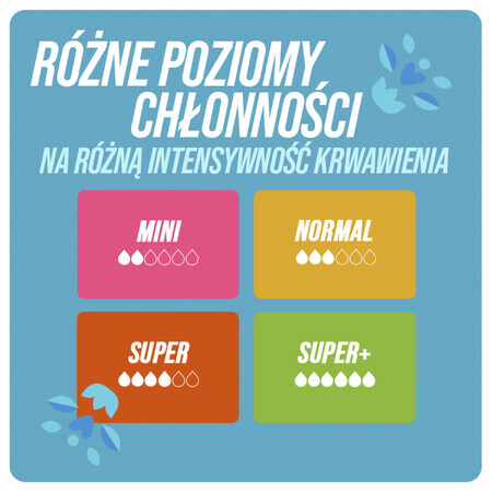 O.B. ProComfort, tampons hygiéniques, Mini, 32 pièces