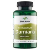 Swanson Full Spectrum Damiana, 100 cápsulas