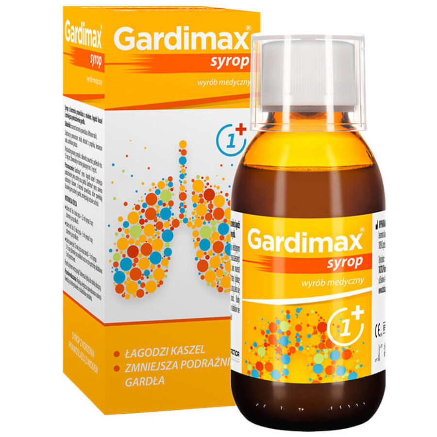 Gardimax, jarabe para niños a partir de 1 año, 100 ml