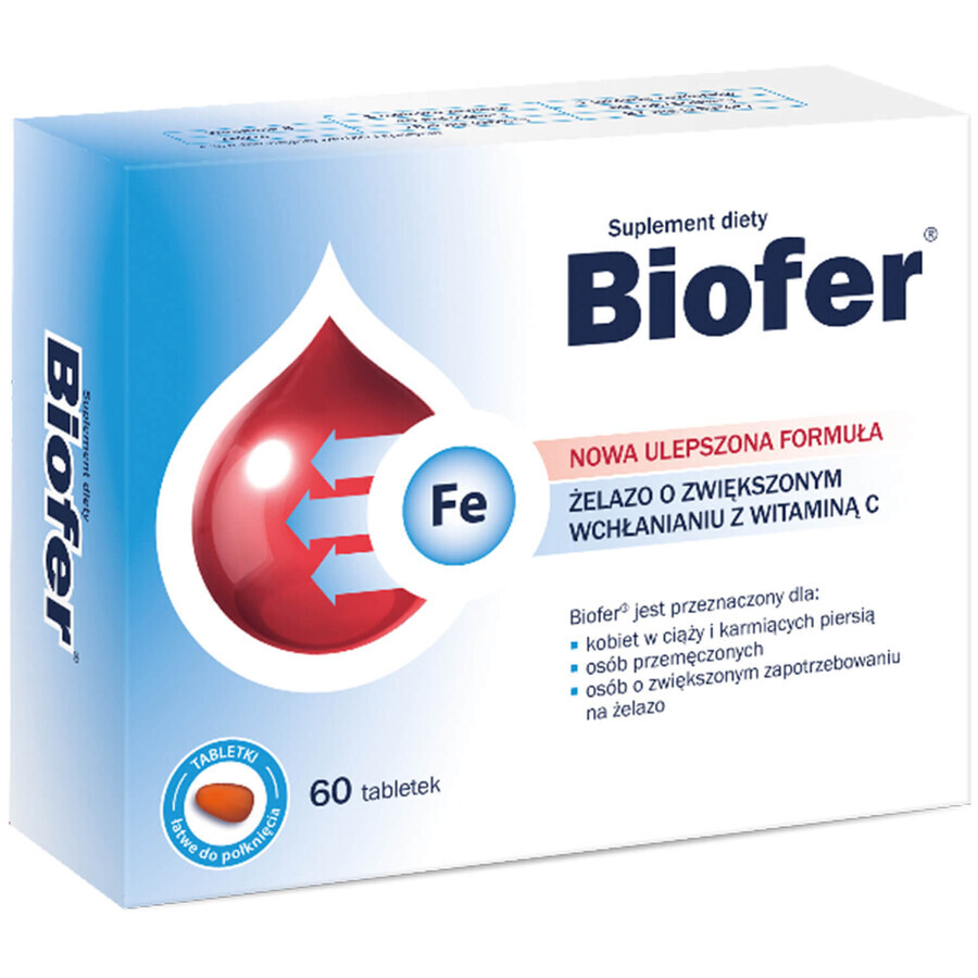 Biofer, 60 comprimidos