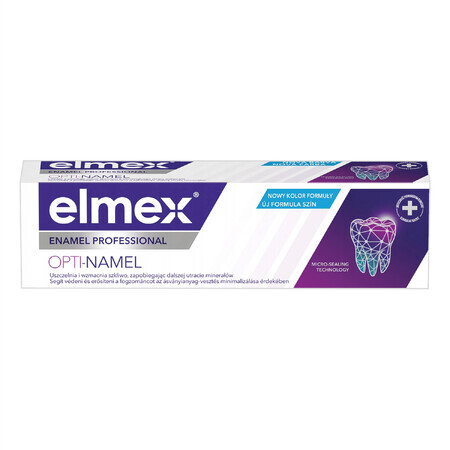 Elmex Pasta dentífrica profesional protectora del esmalte, 75 ml