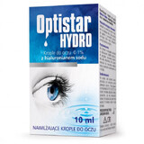 Optistar Hydro hialuronato sódico 0,1%, colirio hidratante, 10 ml