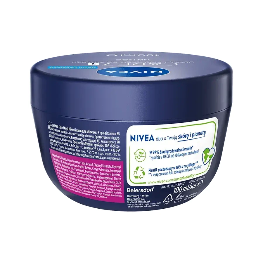 NIVEA CARE 7 in 1 Crema Notte Leggera 100 ml