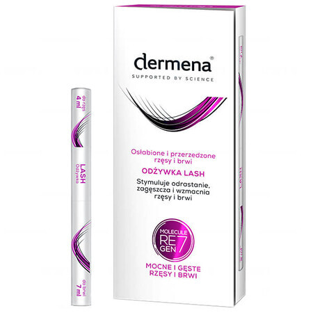 Dermena Lash, acondicionador de pestañas y cejas, 11 ml