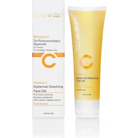 SunewMed+ Vitamina C, gel viso che scioglie l'epidermide, 120 g