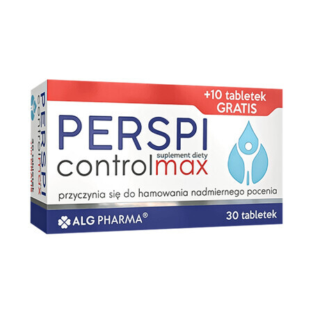 Perspi Control Max, 30 tablets + 10 free tablets