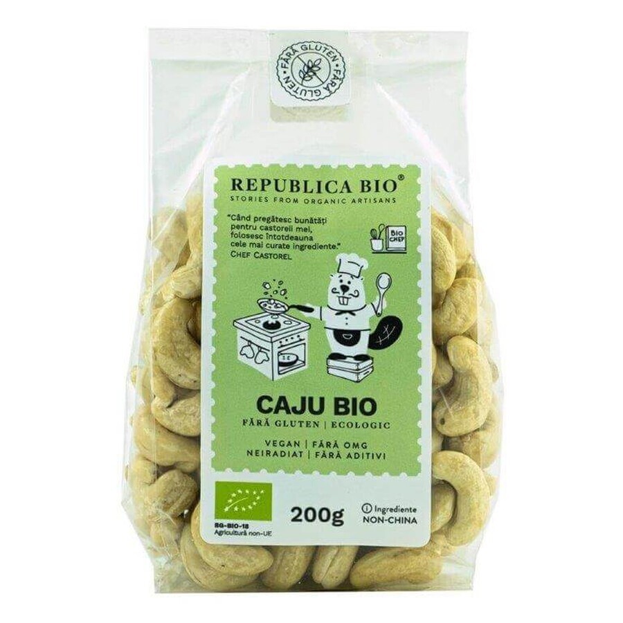 Organic Cashew, 200 g, Organic Republic