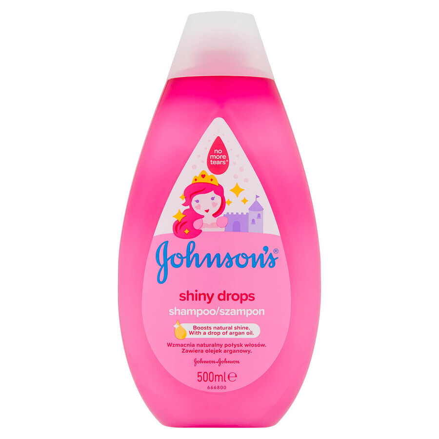 Johnsons's baby, Gotas brillantes, champú para el cabello del bebé, 500 ml