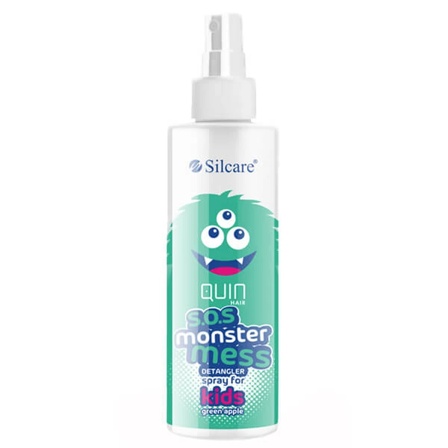 Silcare Quin Hair S.O.S Monster Mess, spray ułatwiający rozczesywanie włosów dla dzieci, 200 ml: ceny i cechy