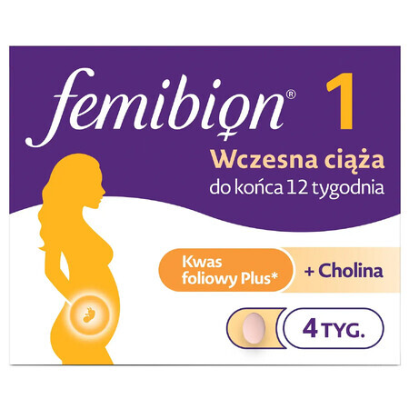 Femibion 1 Embarazo precoz, 28 comprimidos