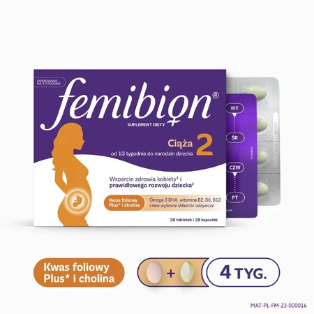Femibion 2 Schwangerschaft, 28 Tabletten + 28 Kapseln