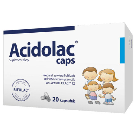 Acidolac, 20 capsule