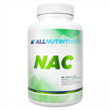 Allnutrition NAC, N-acetil-L-cisteína, 90 cápsulas