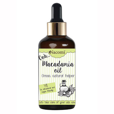 Nacomi, aceite de macadamia con pipeta, 50 ml