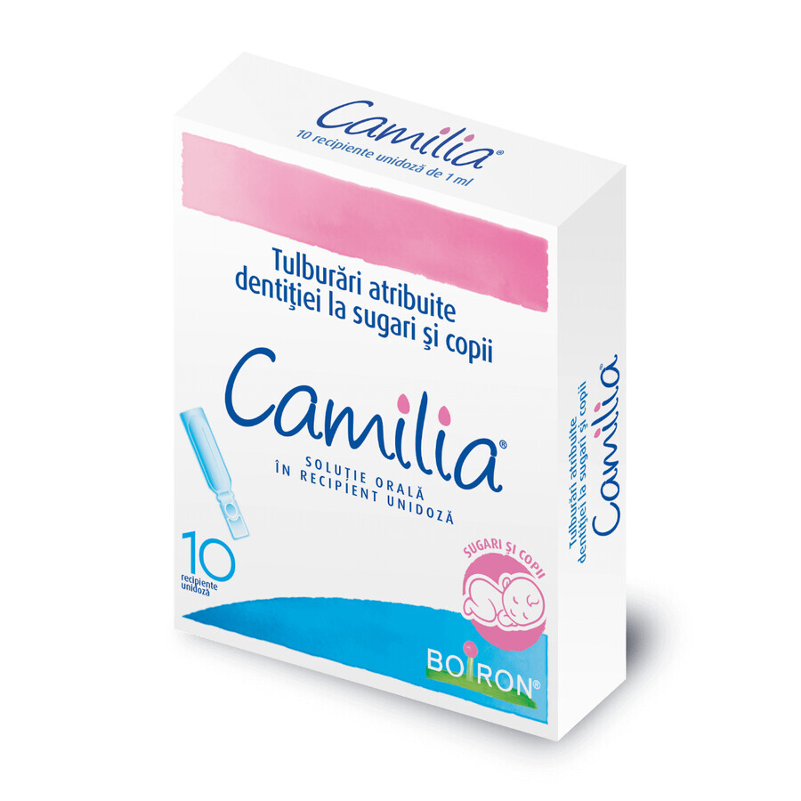 Camilia solución oral, 10 unidosis, Boiron