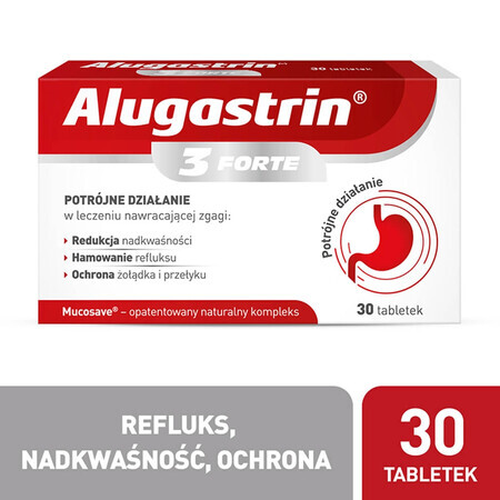 Alugastrin 3 Forte, 30 comprimidos