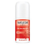 Weleda, Deo Roll-on, desodorante roll-on 24 horas con granada, 50 ml