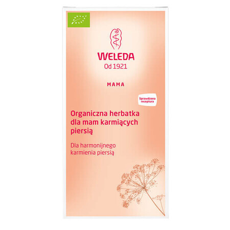 Weleda, organic tea for nursing mothers, 20 tea bags