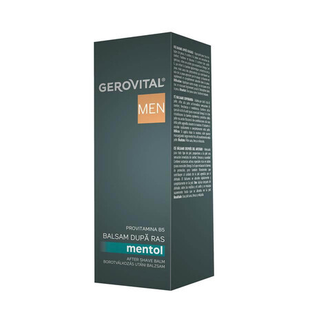 Balsamo dopobarba Gerovital Men, 100 ml, Charmec