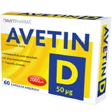 Avetin D 50 µg, 60 cápsulas