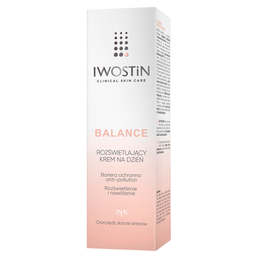 Iwostin Balance, crème de jour illuminatrice, 50 ml