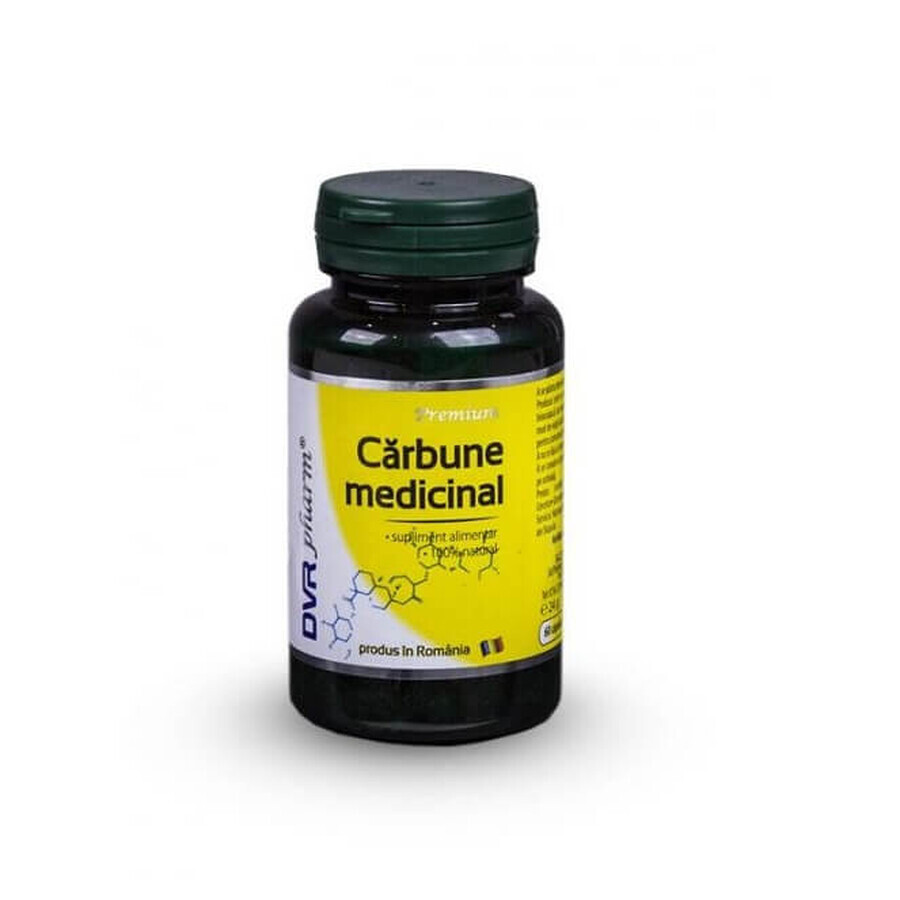 Carbune medicinal, 60 cápsulas, Dvr Pharm