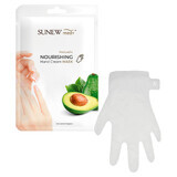 SunewMed+ Nourishing Hand Mask, Avocado, Gloves, 36g