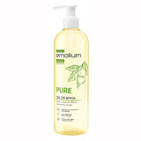 Pure Emolium Gel Detergente Delicato per Pelli Secche, Ipoallergenico, Senza SLS, 400 ml