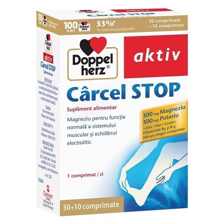 Carcel Stop, 30 + 10 comprimidos, Doppelherz