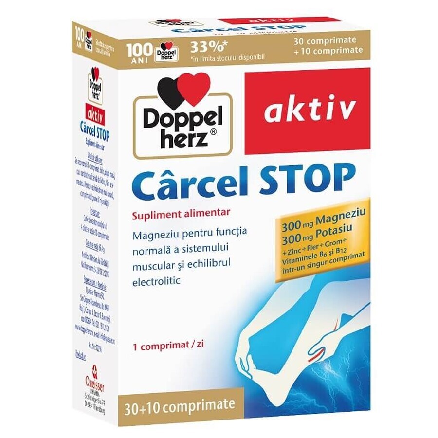 Carcel Stop, 30 + 10 compresse, Doppelherz