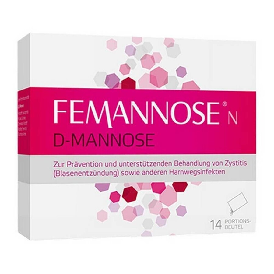 Femannose N, D-mannose, 14 sachets