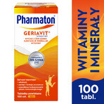 Pharmaton Geriavit, 100 comprimidos recubiertos con película