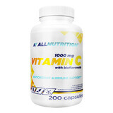 Allnutrition Vitamina C 1000 mg, vitamina C + bioflavonoides, 200 cápsulas