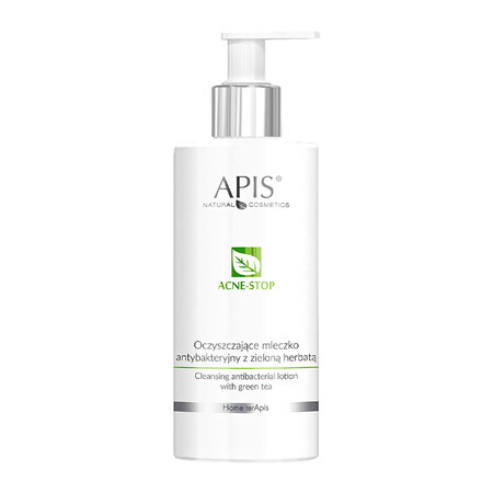 Apis Home Terapis, leche limpiadora antibacteriana con té verde, 300 ml