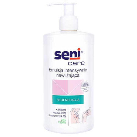 Seni Care Regeneración, emulsión hidratante intensiva, 500 ml