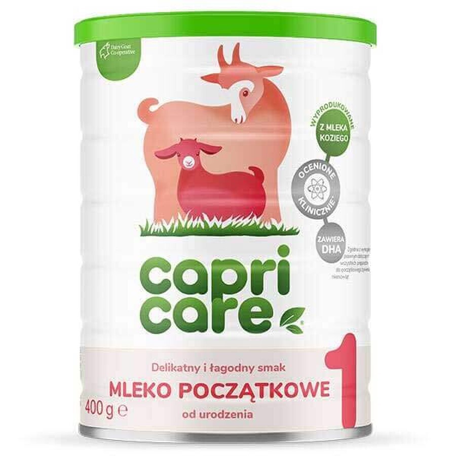 Capricare 1, leche infantil con leche de cabra, desde el nacimiento, 400 g